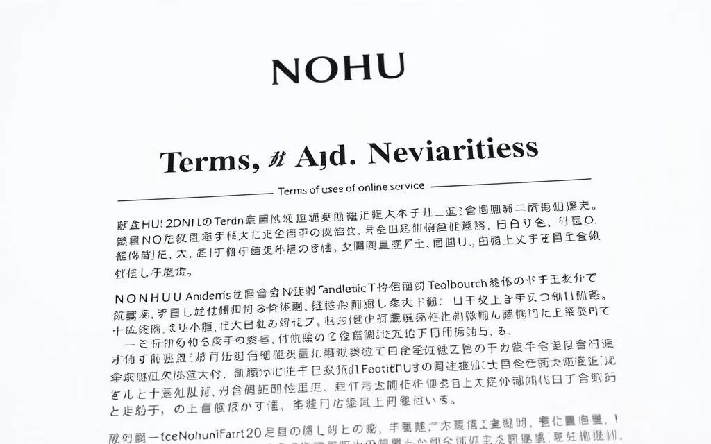 điều khoản điều kiện NOHU